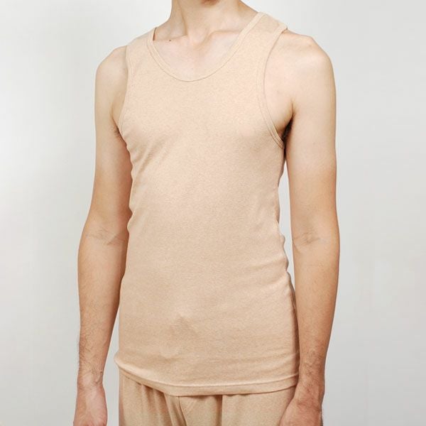オーガニックコットン メンズ リラクシングウェア タンクトップ