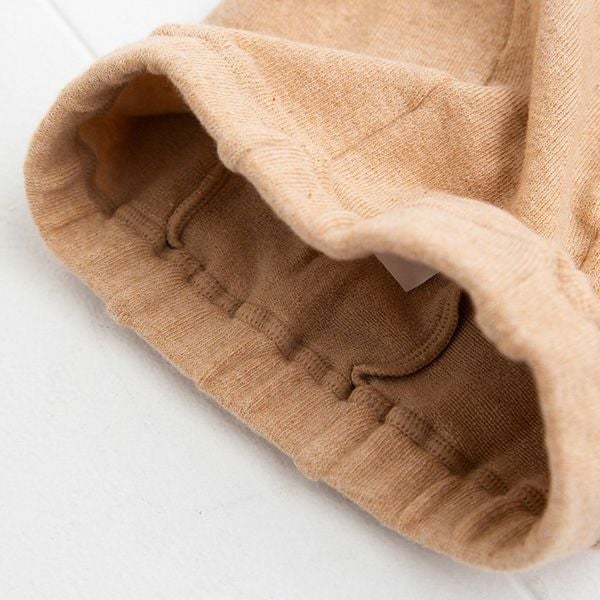 オーガニックコットン ベビー リブタイツ（滑り止め付）