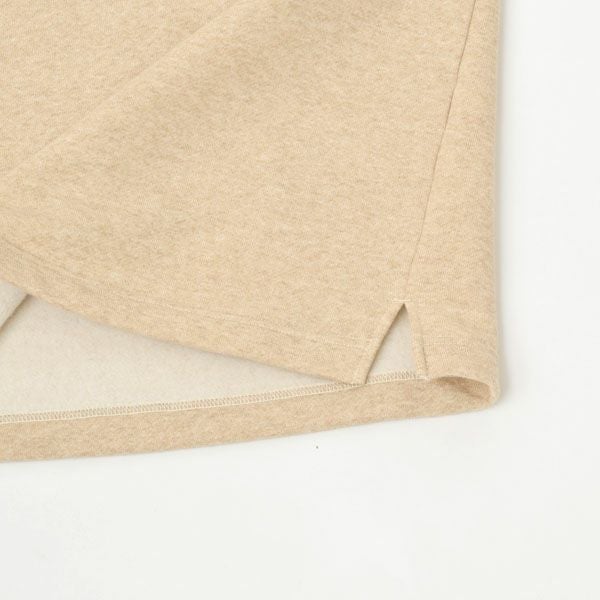 オーガニックコットン 裏起毛トレーナー