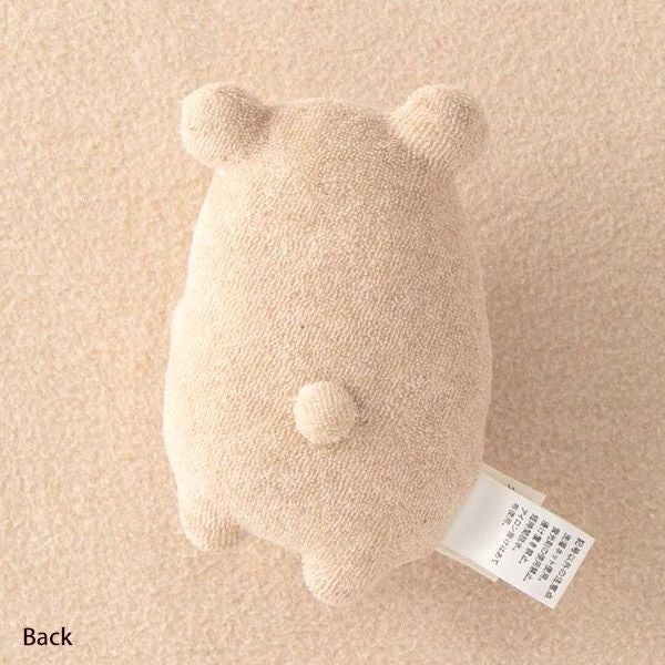 オーガニックコットン【ママだっこ】親子にぎにぎ くま
