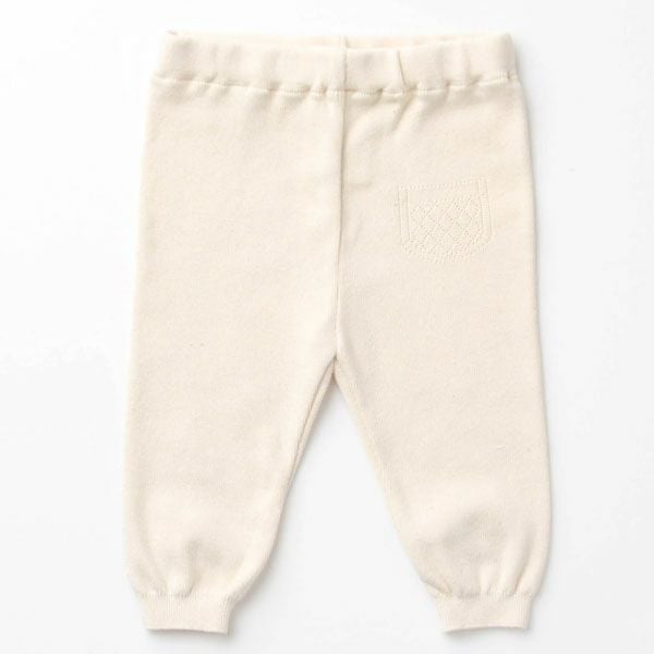 オーガニックコットン ベビーニットレギンス