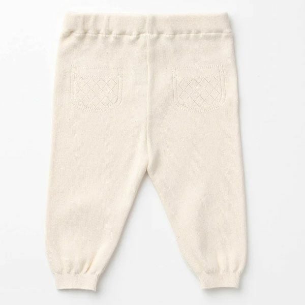 オーガニックコットン ベビーニットレギンス