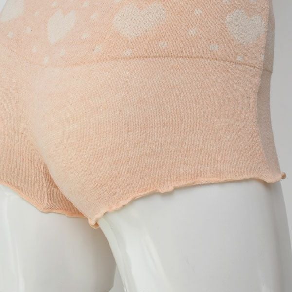 オーガニックコットン ハートボーダーパンツ