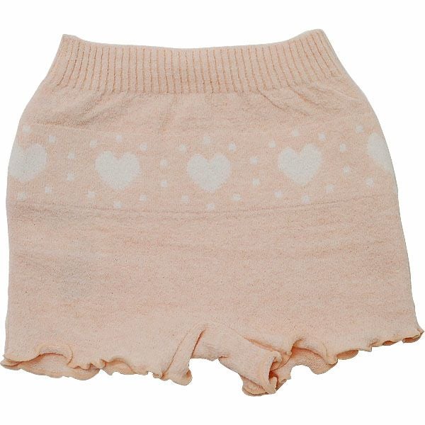 オーガニックコットン ハートボーダーパンツ