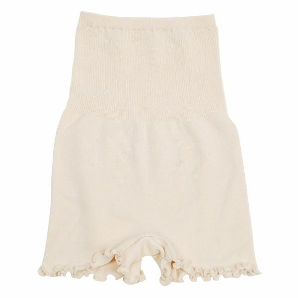 オーガニックコットン 腹巻付きニットパンツM～L
