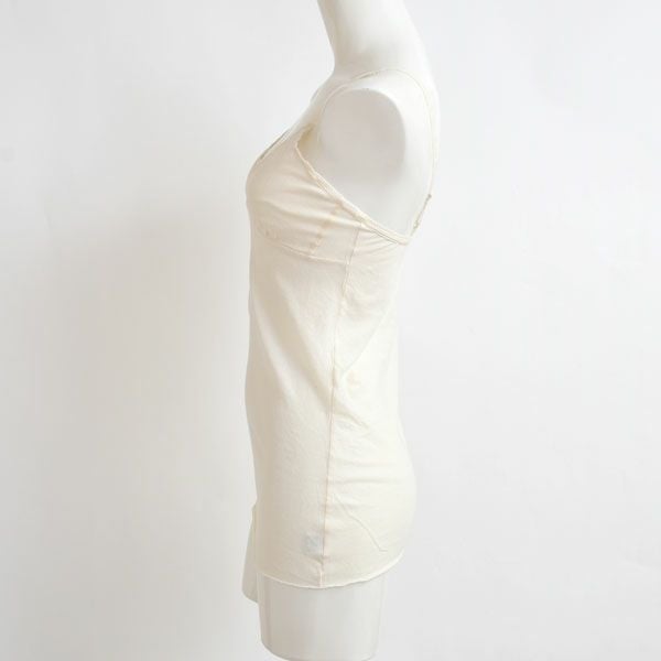 オーガニックコットン 薄手天竺キャミソール