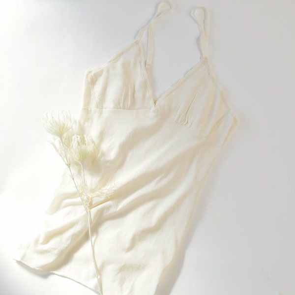 オーガニックコットン 薄手天竺キャミソール