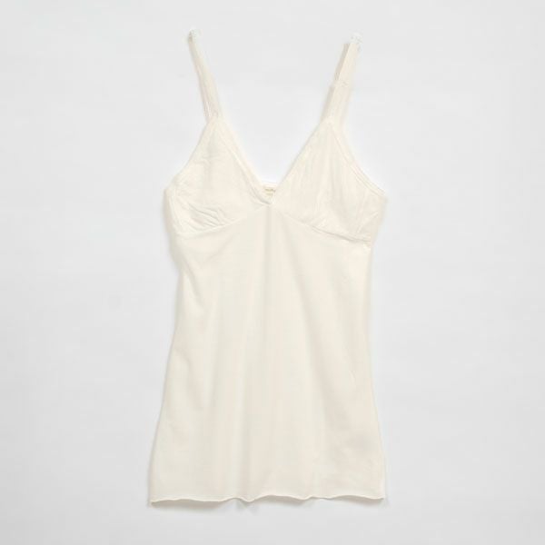 オーガニックコットン 薄手天竺キャミソール