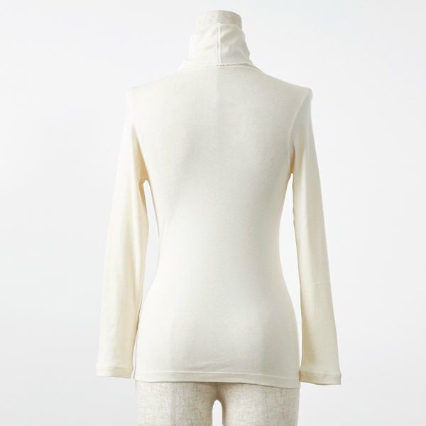 オーガニックコットン セーターイン タートル（長袖）