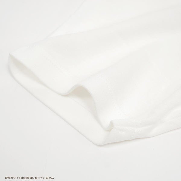 オーガニックコットン 薄手フライス半袖UネックTシャツ