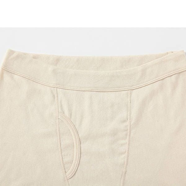 オーガニックコットン 薄手フライスボクサーショーツ