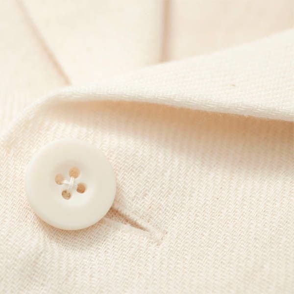 オーガニックコットン 綾Wガーゼ前開きメンズパジャマ