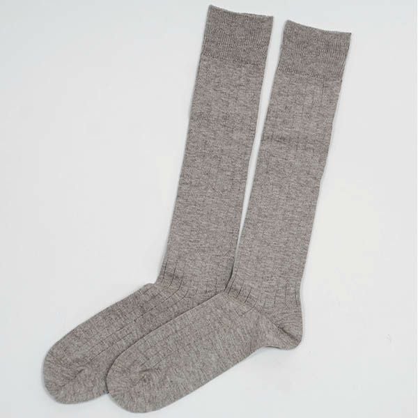 オーガニックコットン＆ヤク ハイソックス