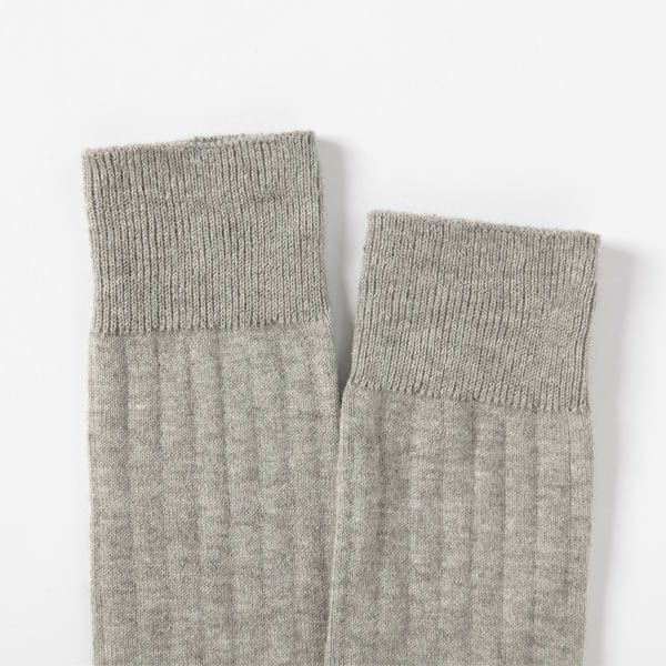 オーガニックコットン＆ヤク ハイソックス