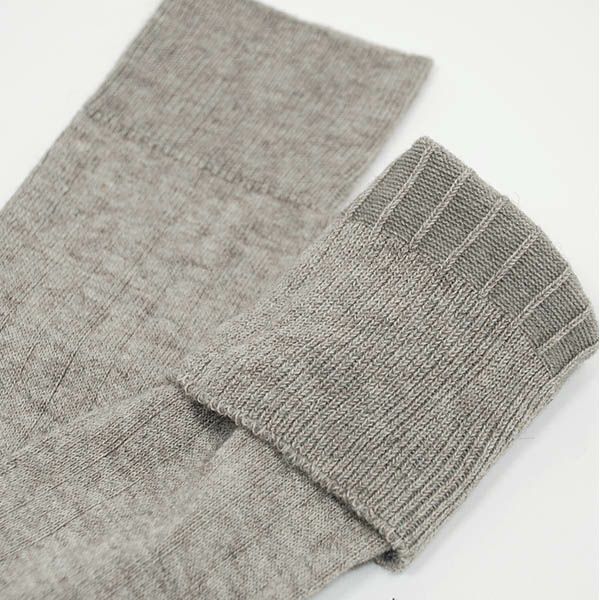 オーガニックコットン＆ヤク ハイソックス