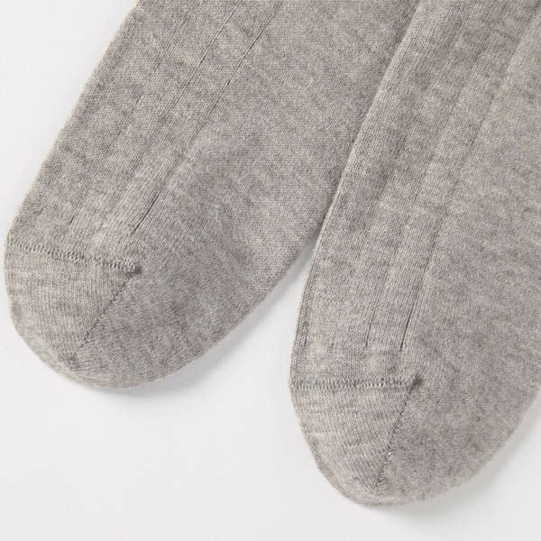 オーガニックコットン＆ヤク ハイソックス