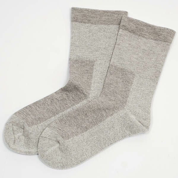 オーガニックコットン＆ヤク 厚手おやすみソックス