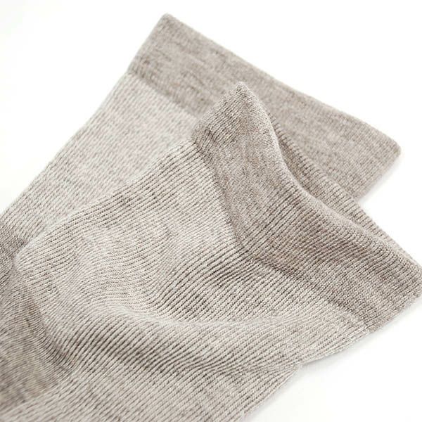 オーガニックコットン＆ヤク 厚手おやすみソックス