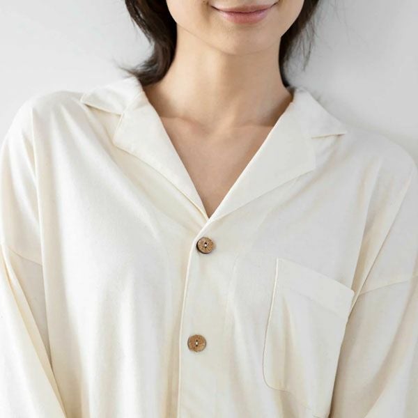 オーガニックコットン 【SLOW ORGANIC】男女兼用パジャマ