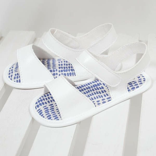 オーガニックコットン ベビーサンダル FRATINO blob 12cm