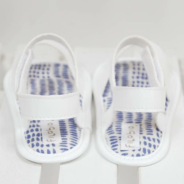 オーガニックコットン ベビーサンダル FRATINO blob 12cm