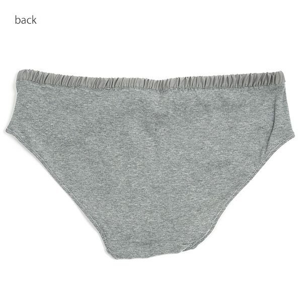 オーガニックコットン 布帛コンビショーツ