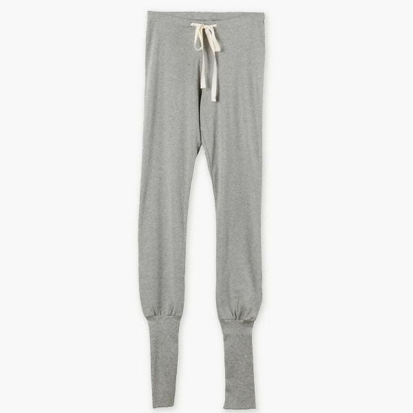 オーガニックコットン 裾リブスキニーパンツ