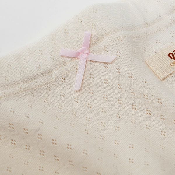 オーガニックコットン 女児エリゼショーツ 3枚セット