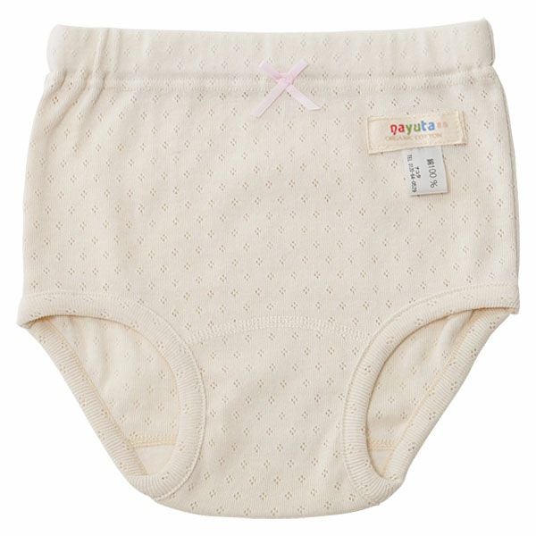 オーガニックコットン 女児エリゼショーツ 3枚セット