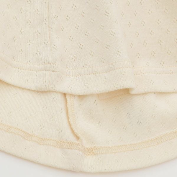 オーガニックコットン 女児エリゼキャミソール 2枚セット