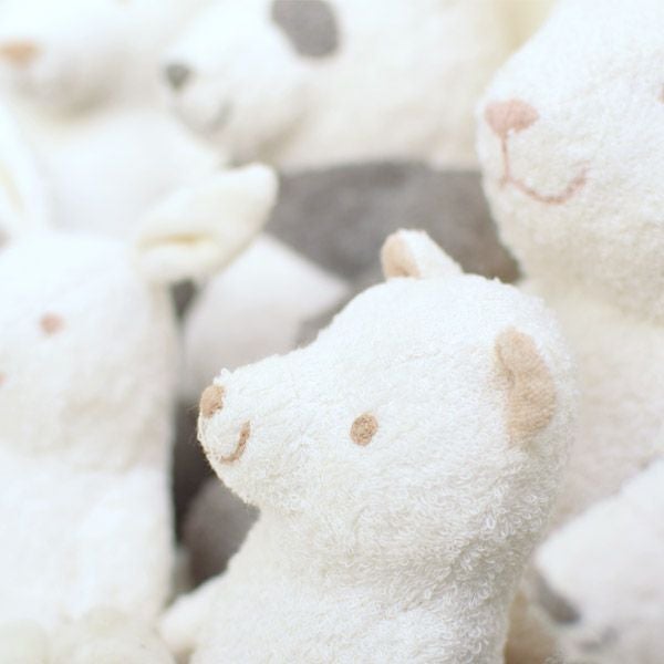 オーガニックコットン くまのぬいぐるみ S