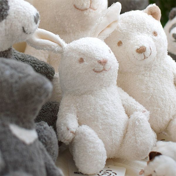 SALE／30%OFF】 オーガニックコットン うさぎのぬいぐるみ S
