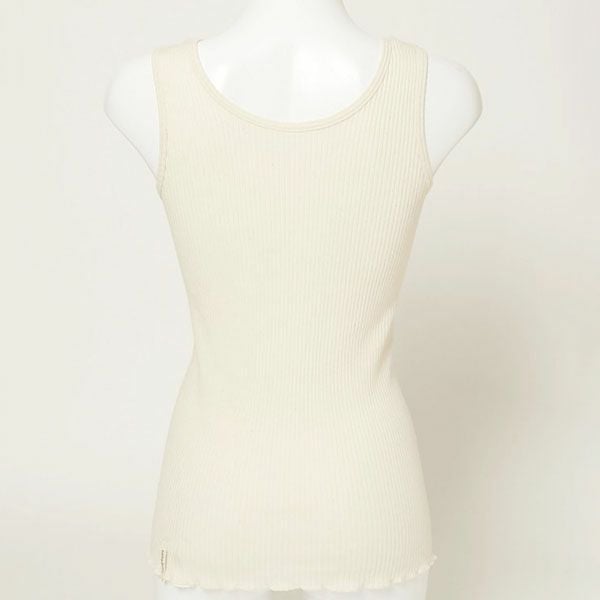 オーガニックコットン ナナリブタンクトップ