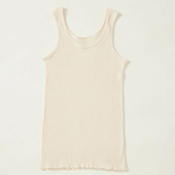 オーガニックコットン ナナリブタンクトップ