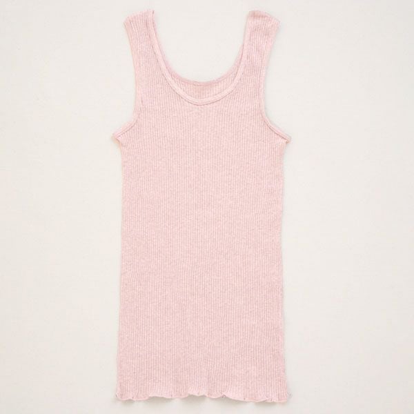オーガニックコットン ナナリブタンクトップ