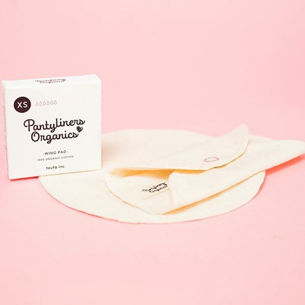 オーガニックコットン 羽つきパッド 昼用 XS