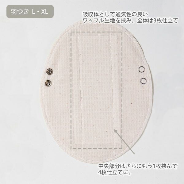 オーガニックコットン オーバーナイトセット(8点組) 夜用