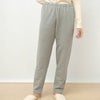 オーガニックコットン 裏起毛あったかストレートパンツ