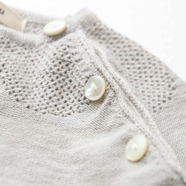 オーガニックコットン ベビーラグランカバーオール