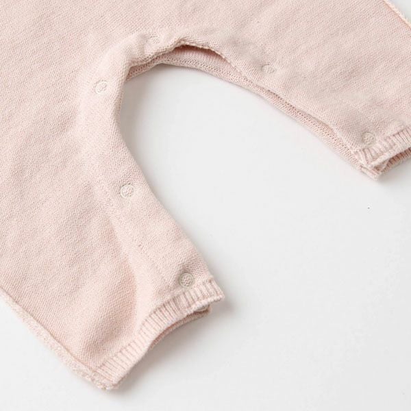 オーガニックコットン ベビーラグランカバーオール