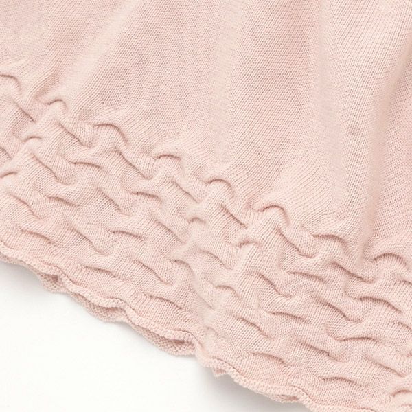 オーガニックコットン ベビー青海波ワンピース