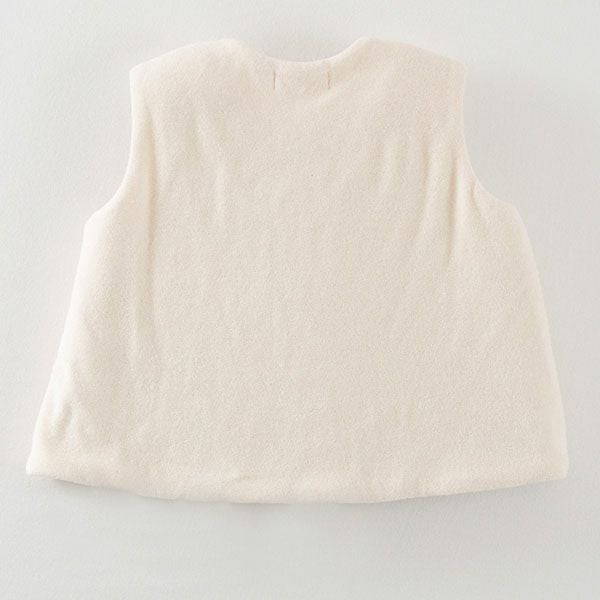 オーガニックコットン ベビー 小さな森の動物ベスト