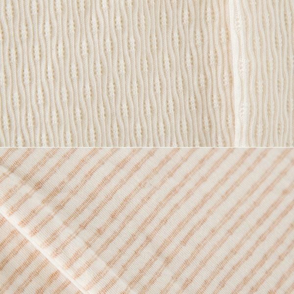 オーガニックコットン ベビー 小さな森の動物ベスト