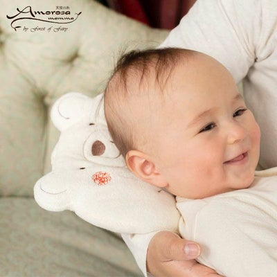 オーガニックコットン ベビー【くまのコットン】授乳うでまくら