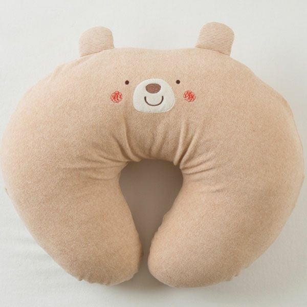 オーガニックコットン 授乳クッション くま