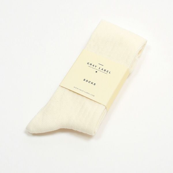 オーガニックコットン キッズ リブハイソックス