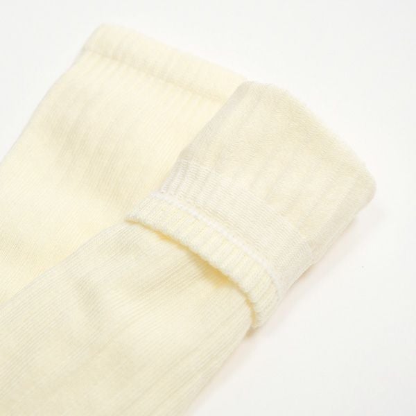 オーガニックコットン キッズ リブハイソックス