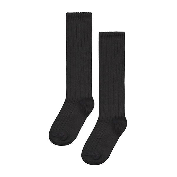 オーガニックコットン キッズ リブハイソックス