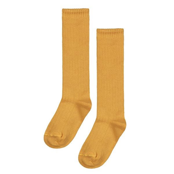 オーガニックコットン キッズ リブハイソックス