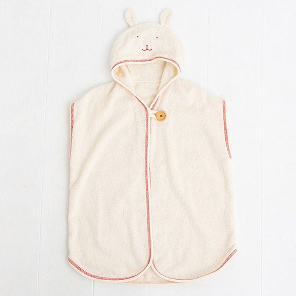 オーガニックコットン ベビー バスポンチョ